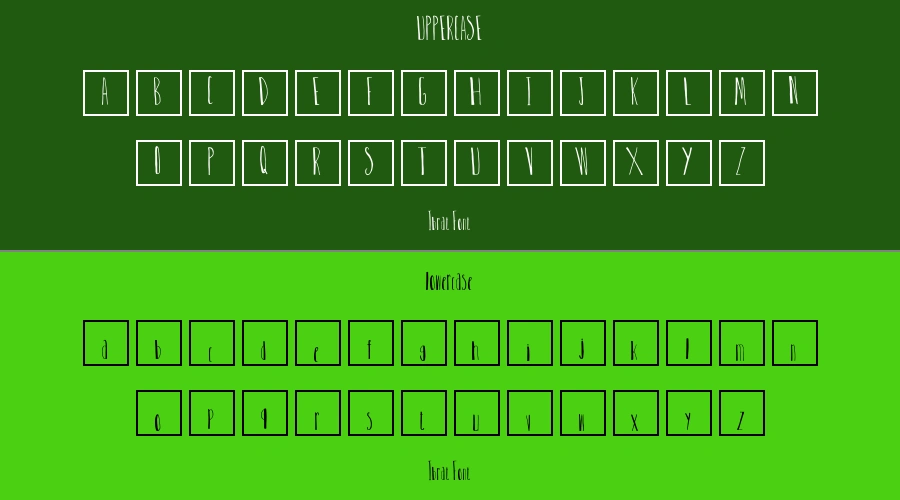 Ibrat Font Preview