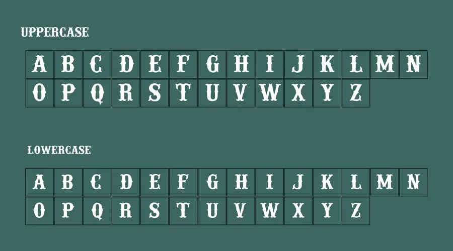 IFC Railroad Font Preview