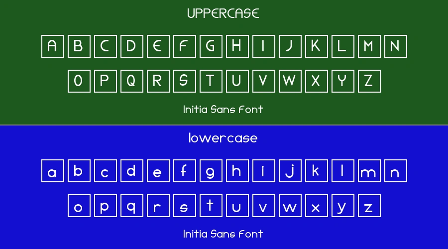 Initia Sans Font Preview