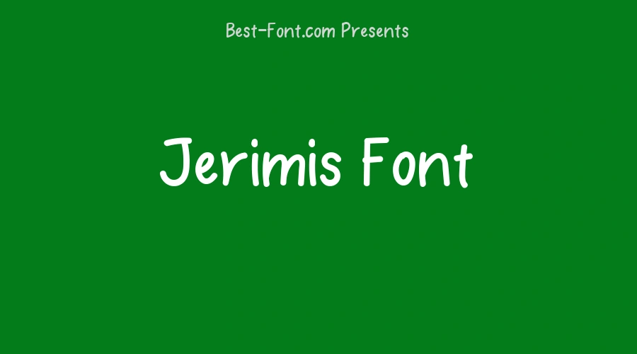 Jerimis Font