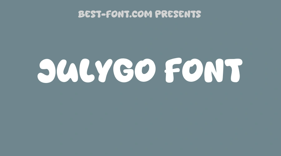 Julygo Font
