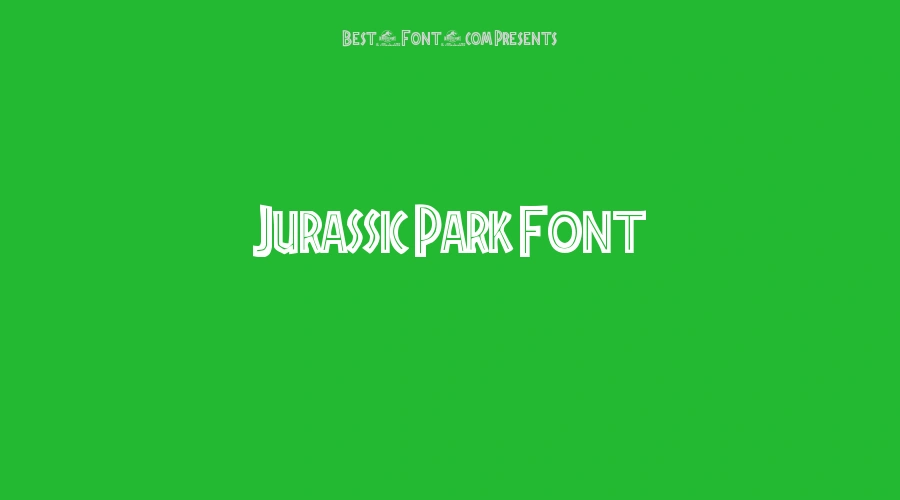 Jurassic Park Font