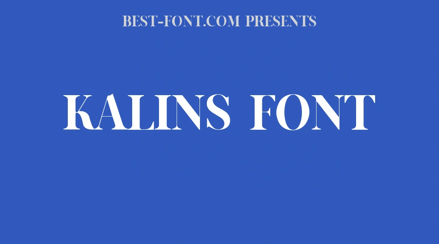 Kalins Font