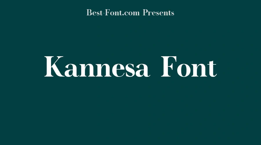 Kannesa Font