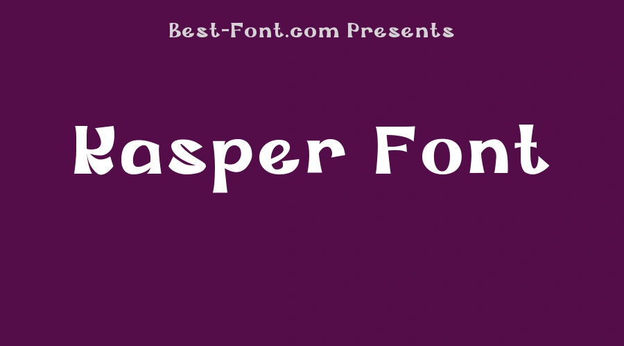 Kasper Font
