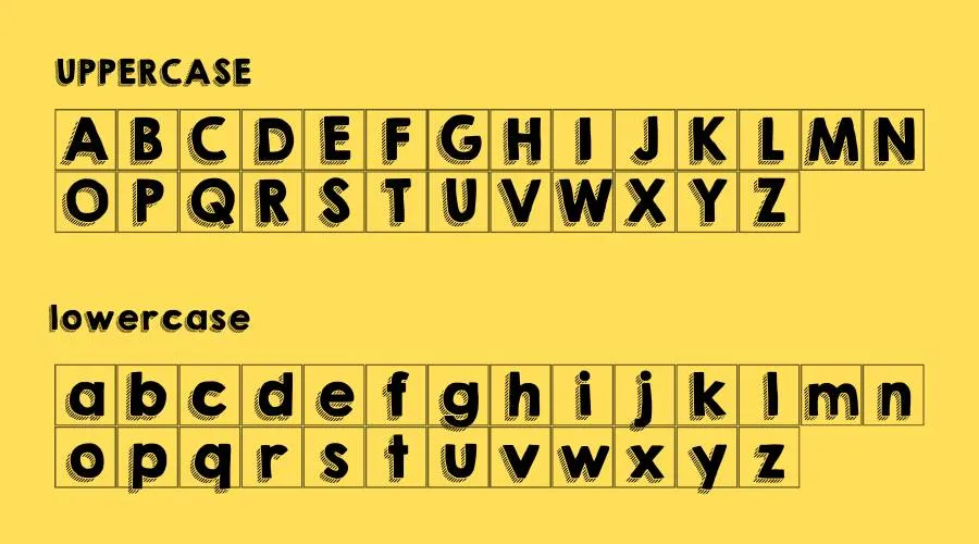 KG HAPPY Font Preview