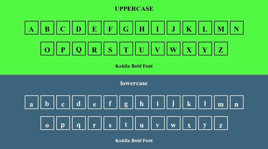 Kokila Bold Font Preview