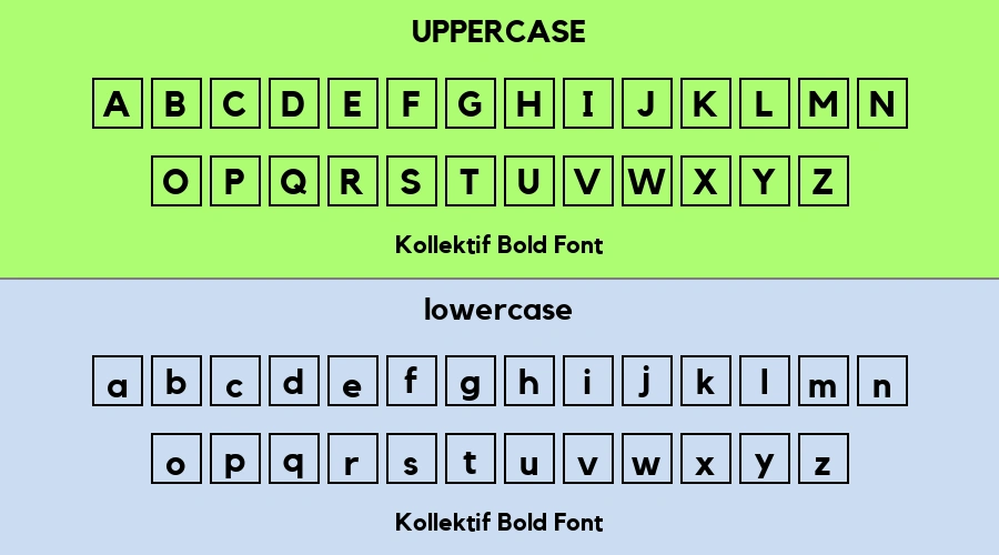 Kollektif Bold Font Preview