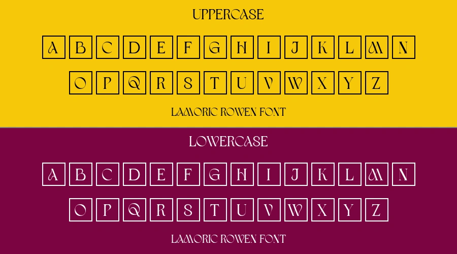 Lamoric Rowen Font Preview