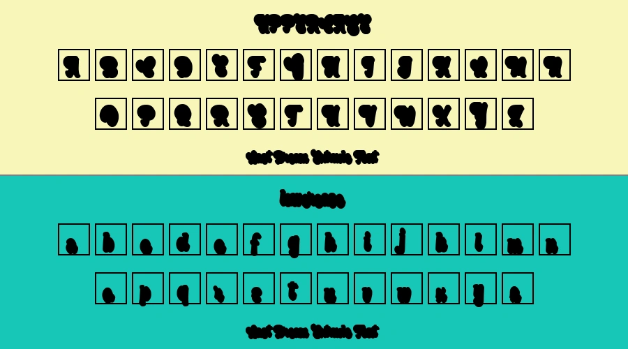 Last Dream Extrude Font Preview