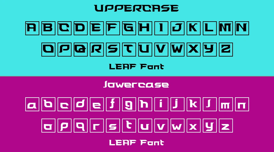 LEAF Font Preview