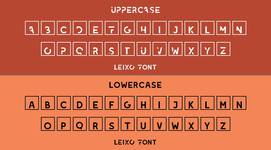 LEIXO Font Preview