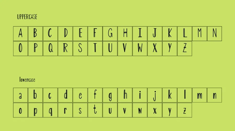 Lemonade Font Preview