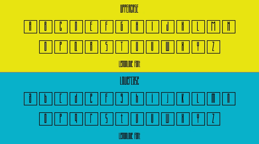 Lemonlove Font Preview