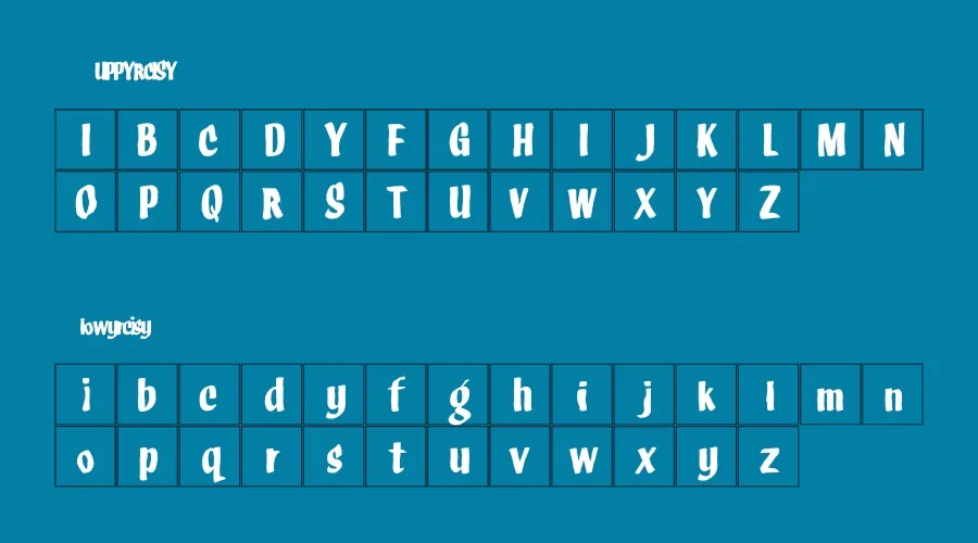 LHF Anna Banana Font Preview