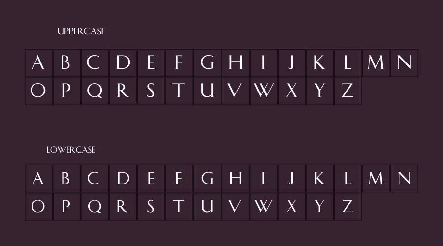 LHF Charlotte Font Preview