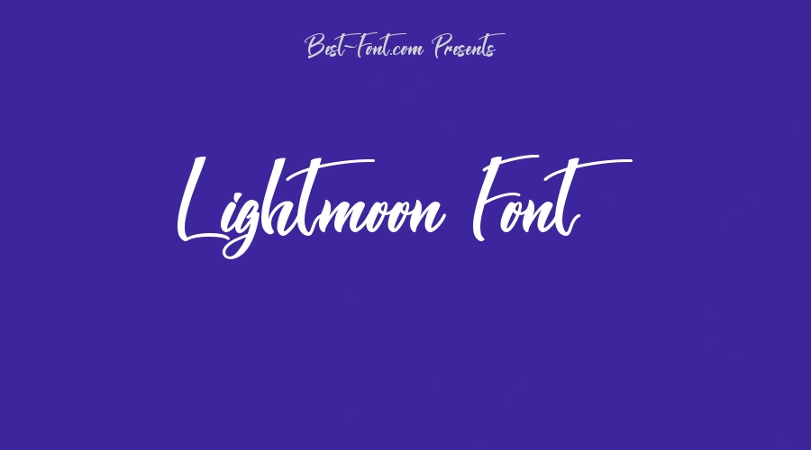 Lightmoon Font