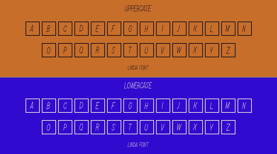 Linda Font Preview