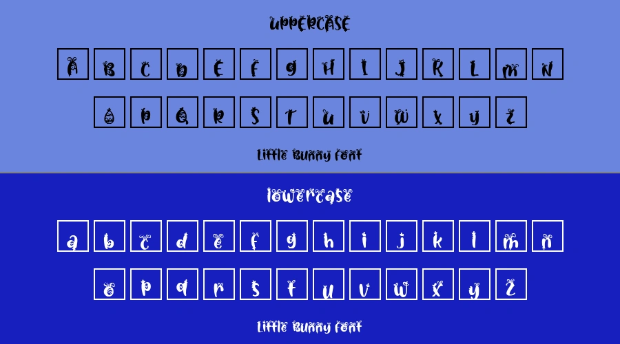 Little Bunny Font Preview