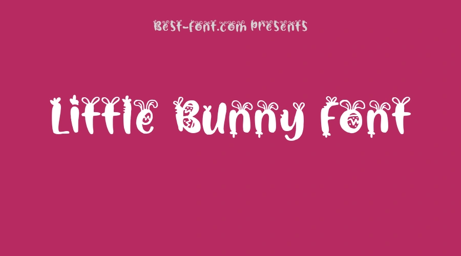 Little Bunny Font