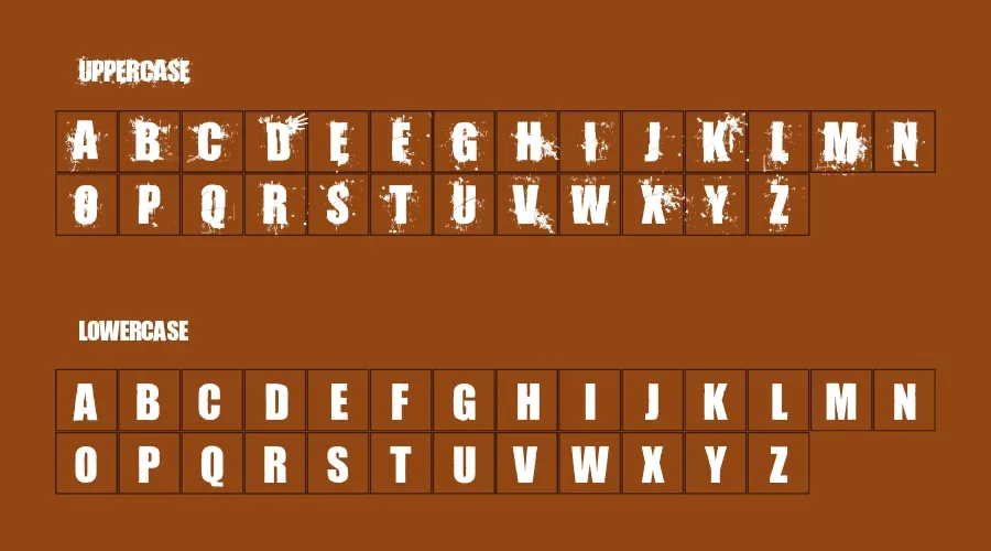 Living Hell Font Preview