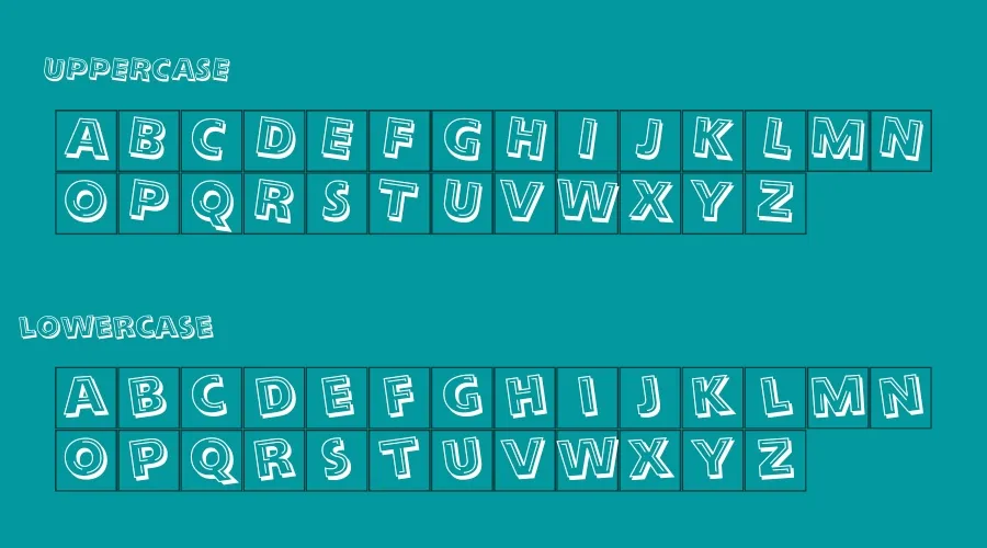 Looney Tunes Font Preview