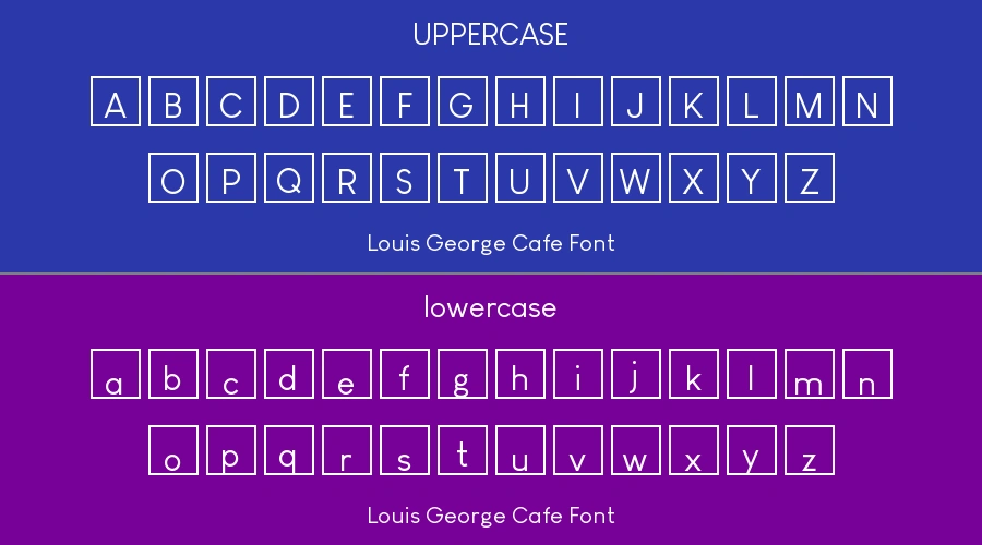 Louis George Cafe Font Preview