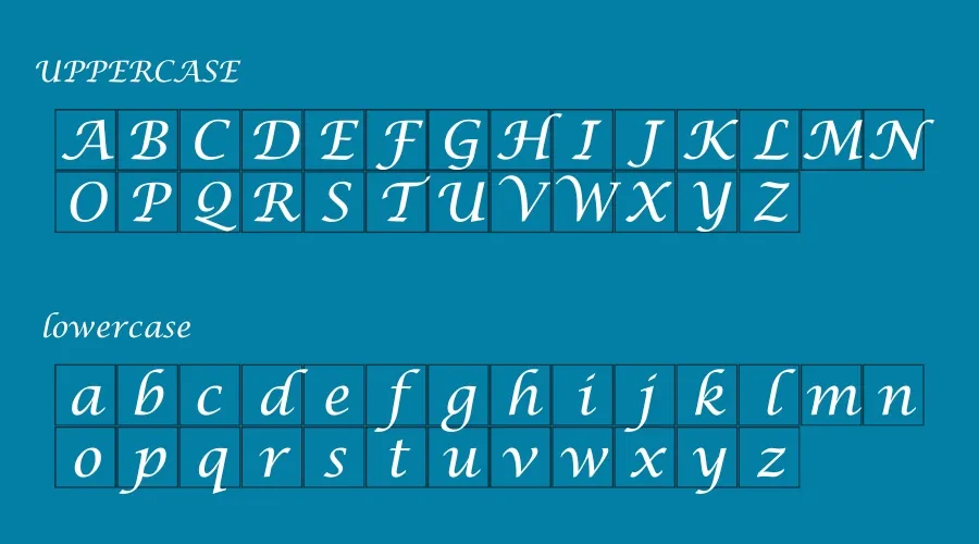 Lucida Calligraphy Font Preview