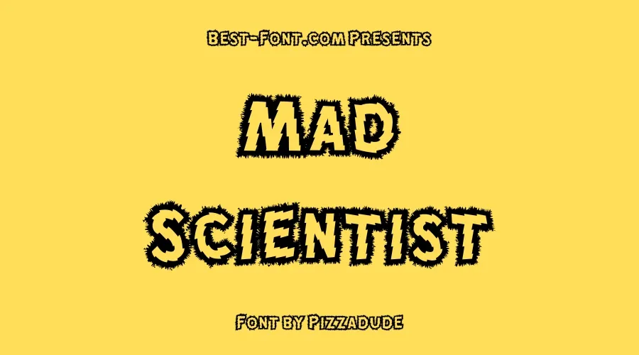 Mad Scientist Font