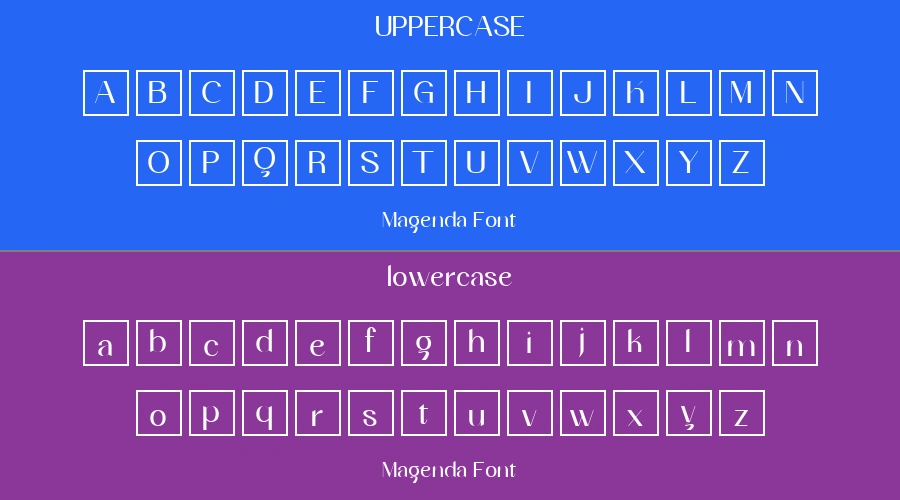 Magenda Font Preview