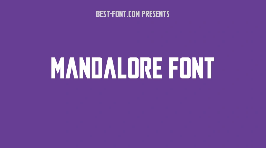 Mandalore Font