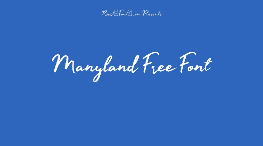Manyland Free Font