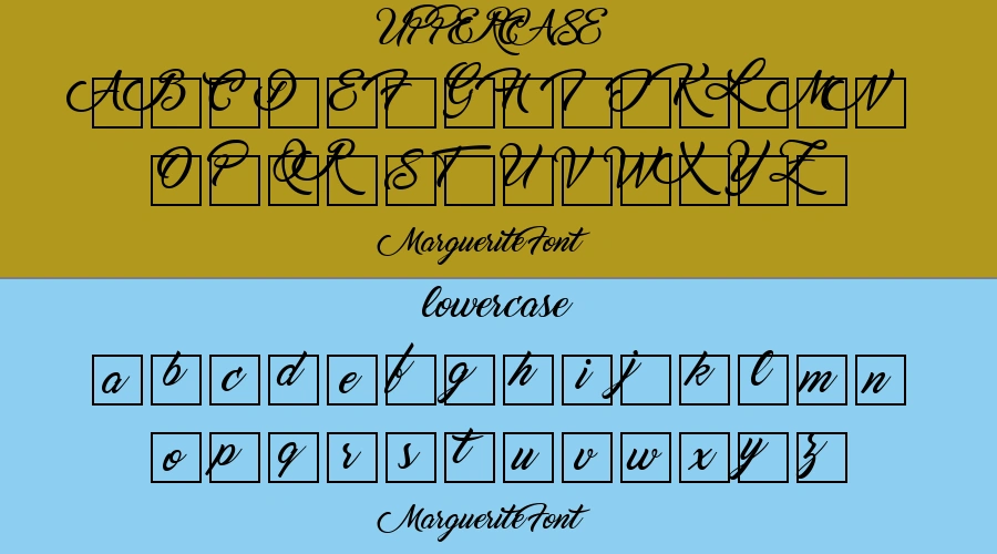 Marguerite Font Preview