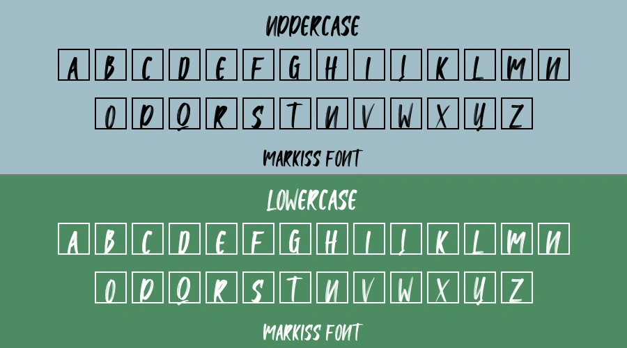 Markiss Font Preview