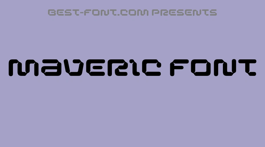 Maveric Font
