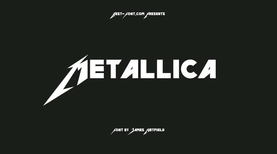 Metallica Font
