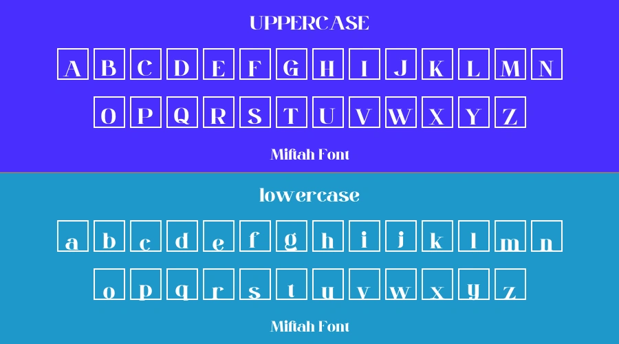 Miftah Font Preview