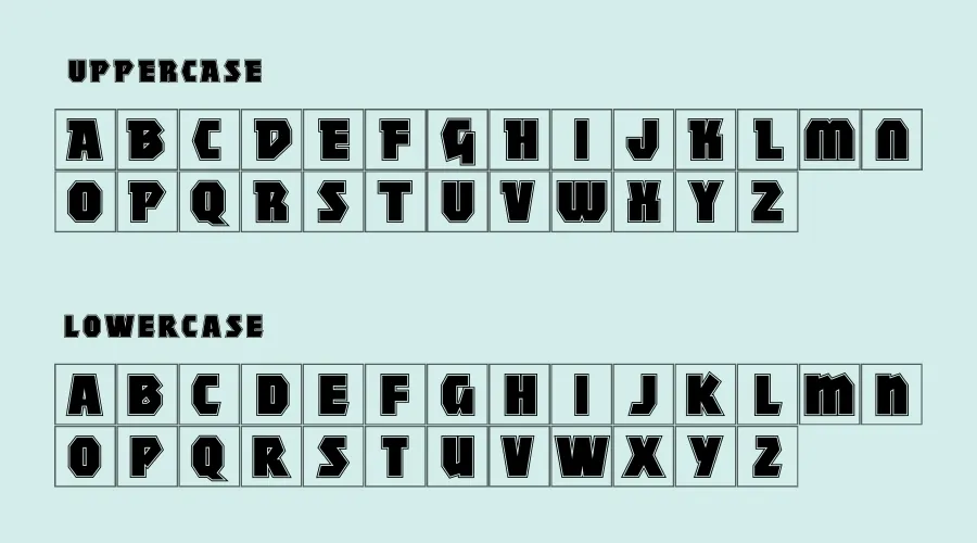 Mighty Windy Font Preview