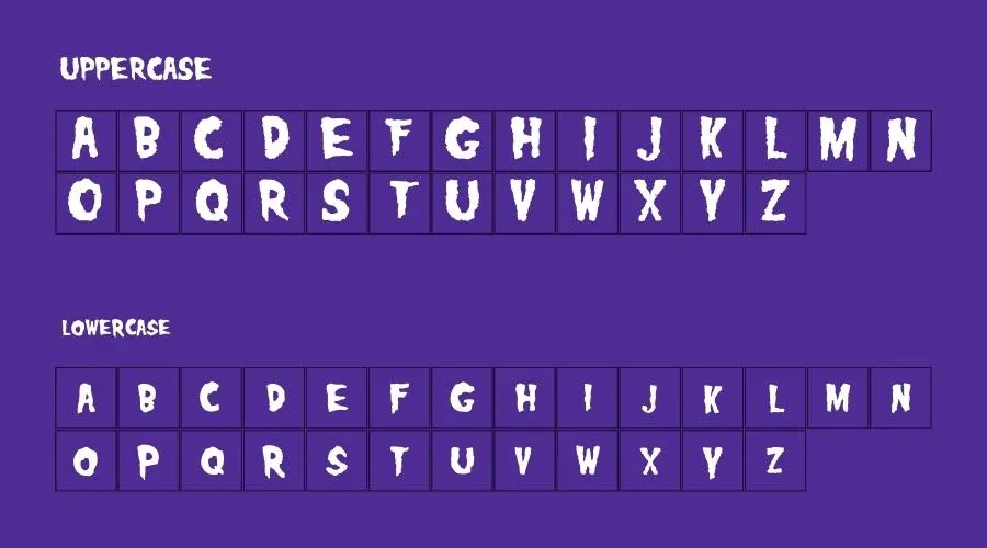 Misfits Font Preview