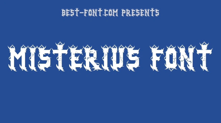 Misterius Font