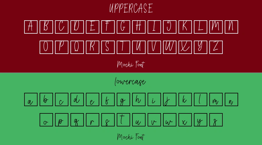 Mochi Font Preview
