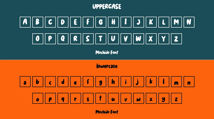 Mochido Font Preview