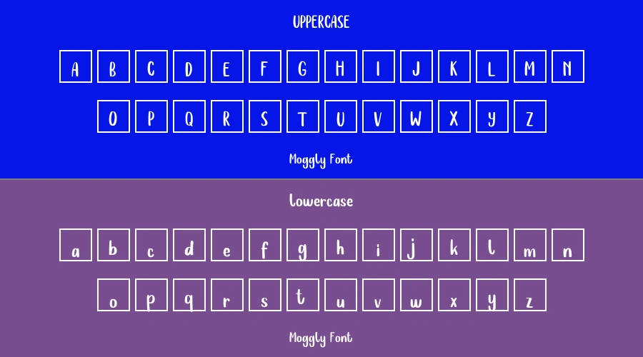 Moggly Font Preview