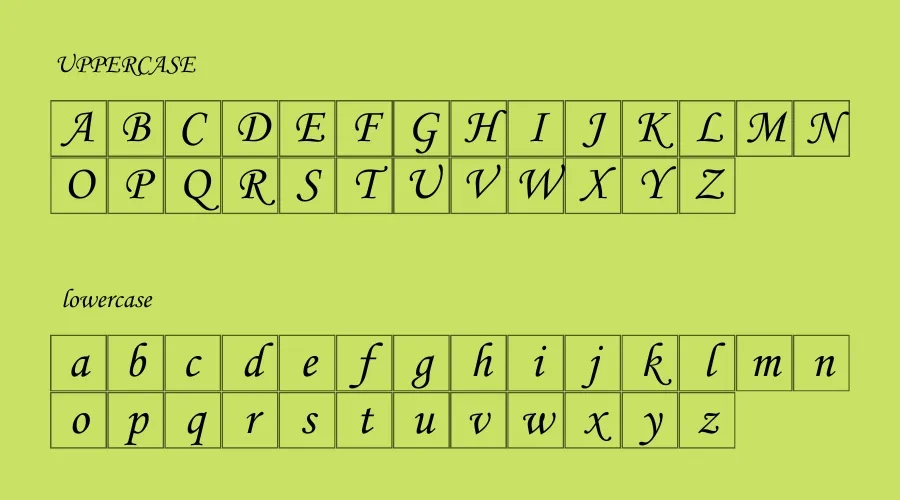 Monotype Corsiva Font Preview