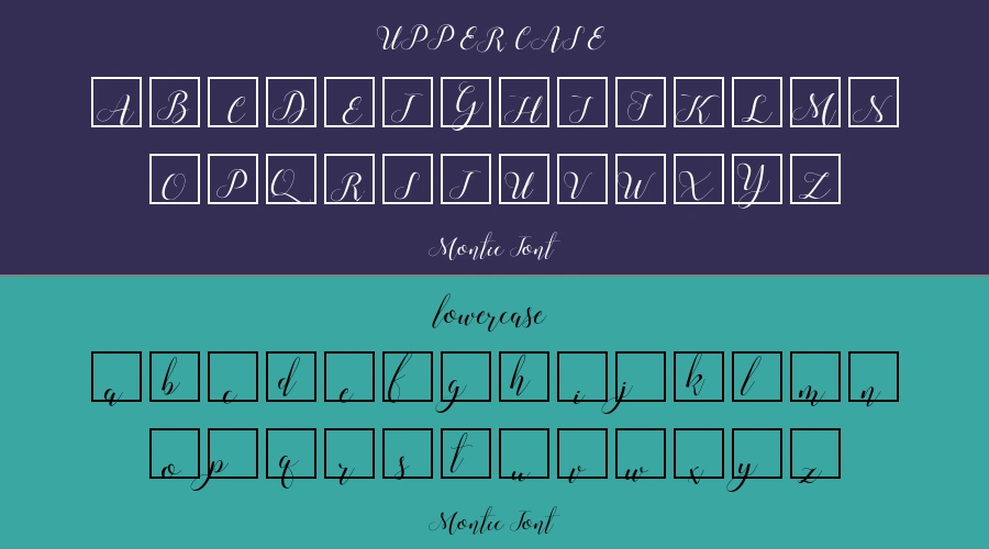 Montic Font Preview