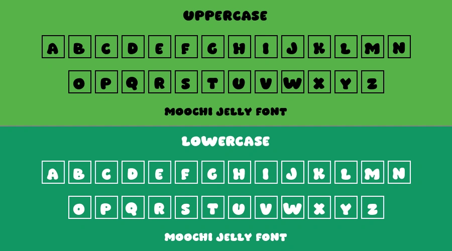 Moochi Jelly Font Preview