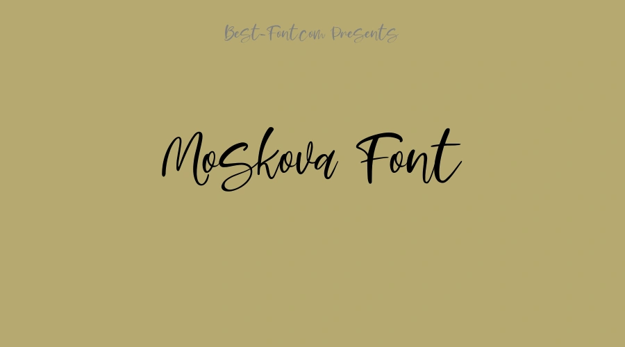 Moskova Font