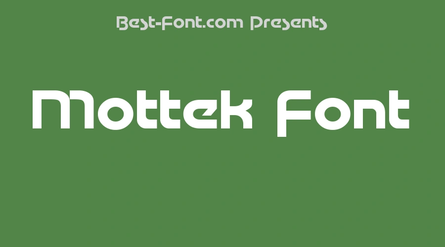 Mottek Font
