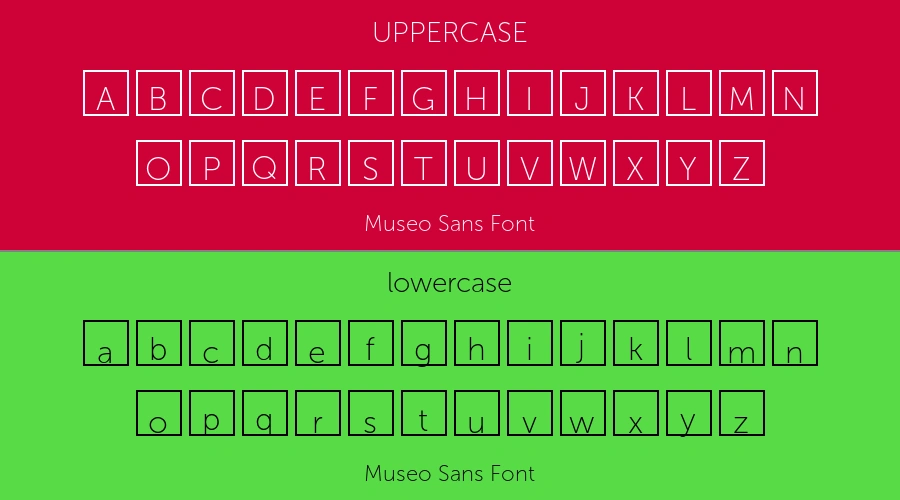 Museo Sans Font Preview