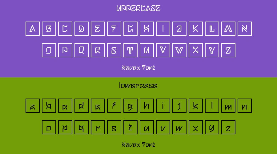 Navex Font Preview